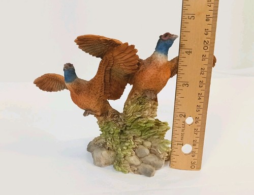 Two pheasants flight - two,